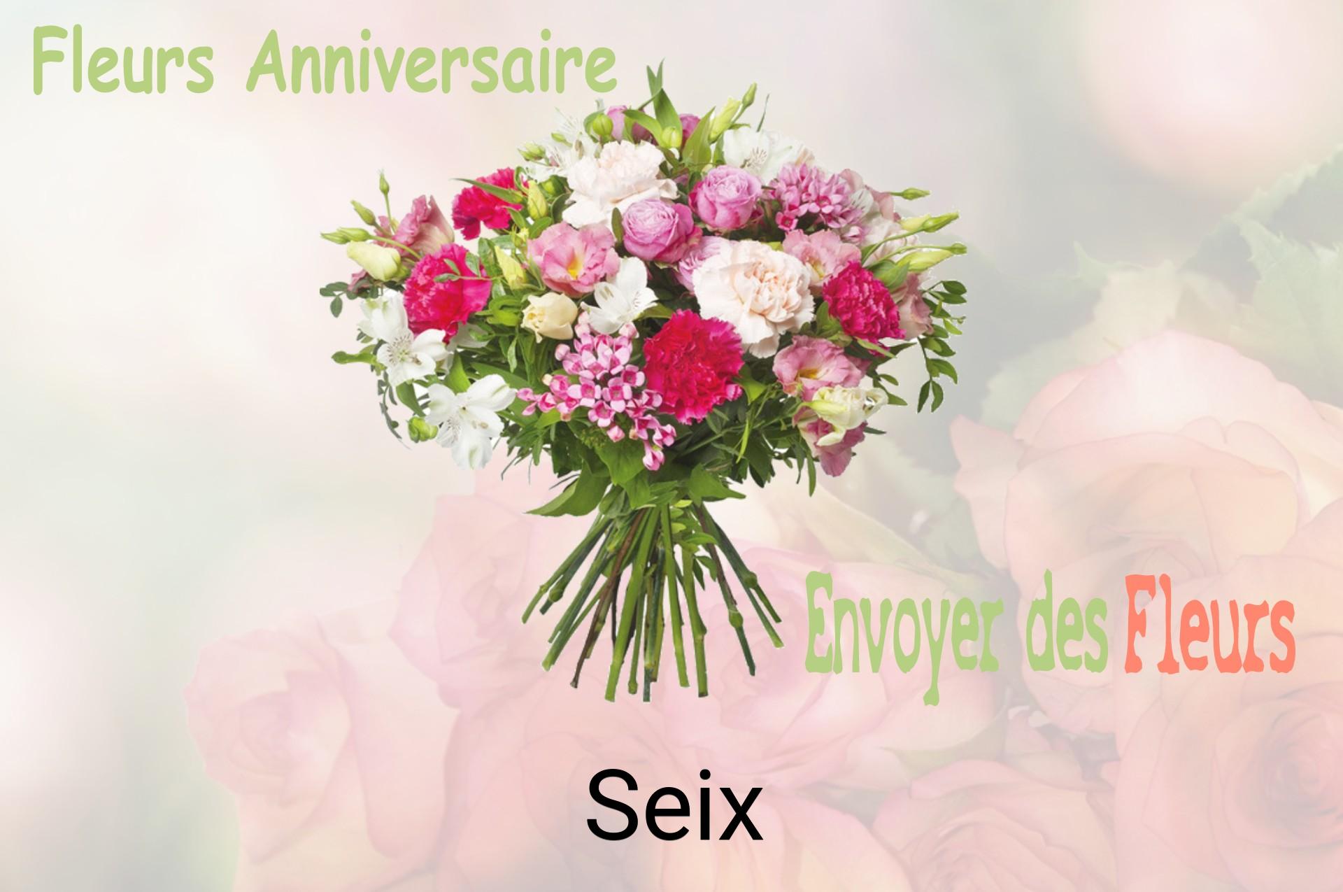 Bouquet de fleurs d’anniversaire livré à Seix