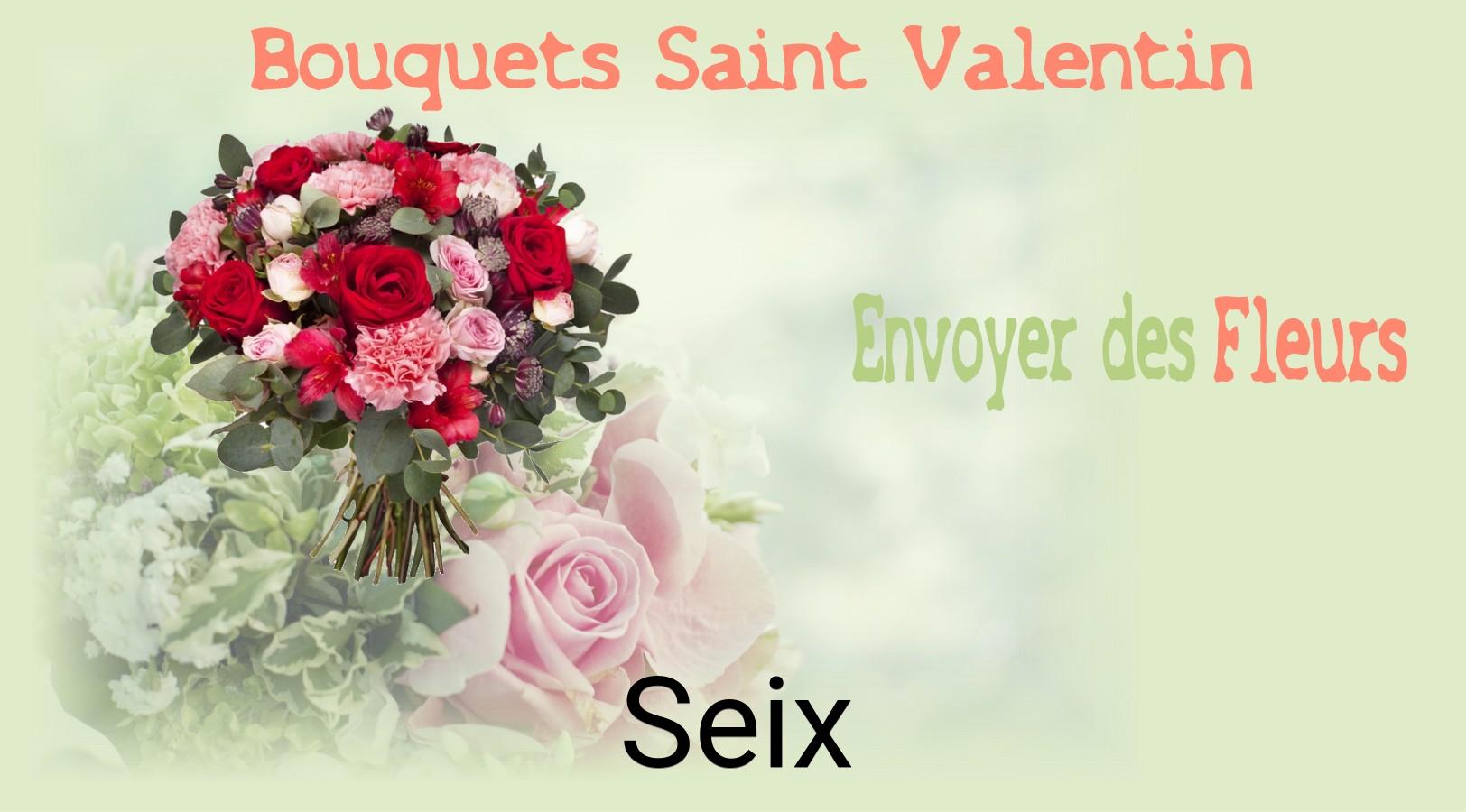 Roses de Saint-Valentin livrées à Seix